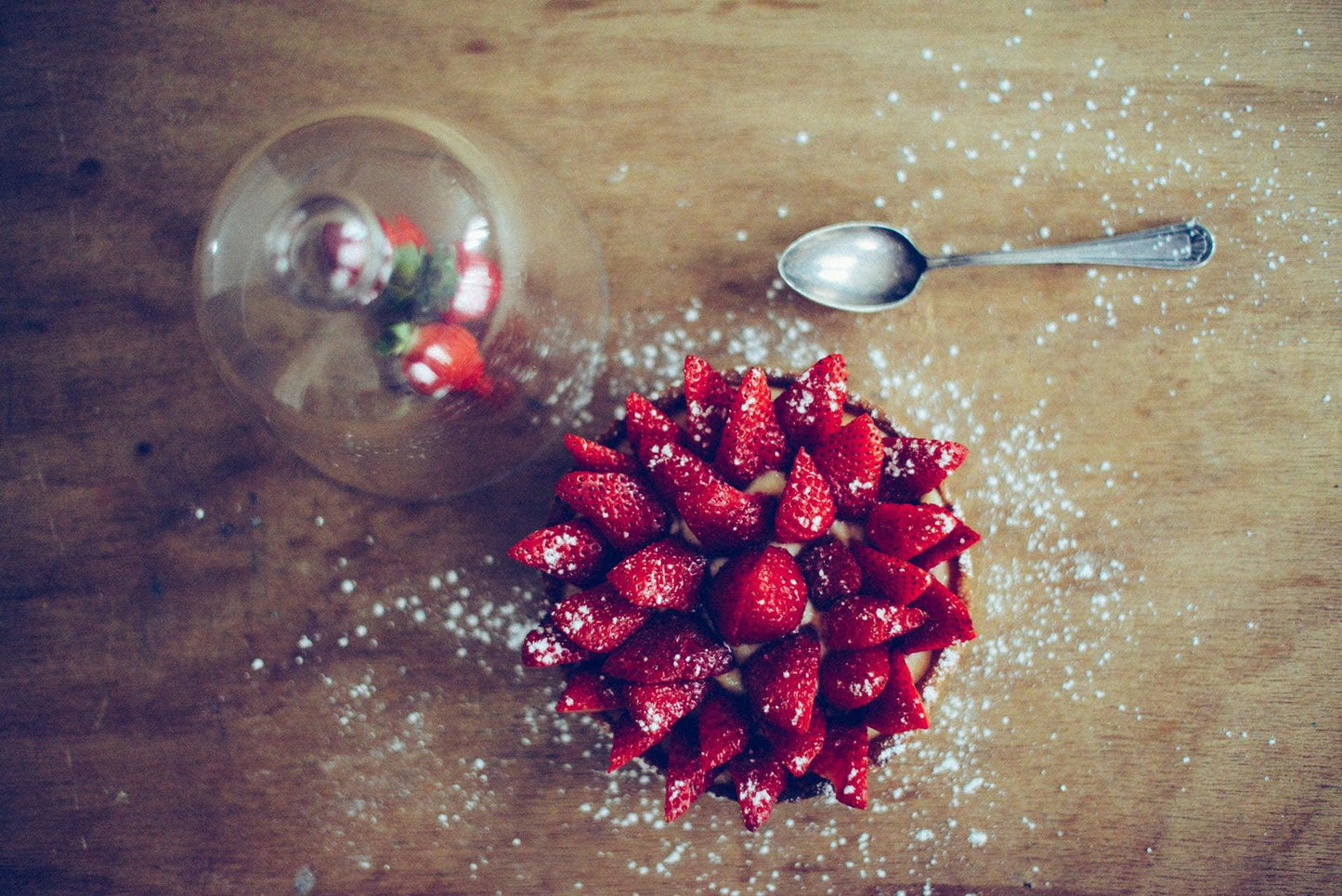 Tarte aux fraises // Rhum - Coco