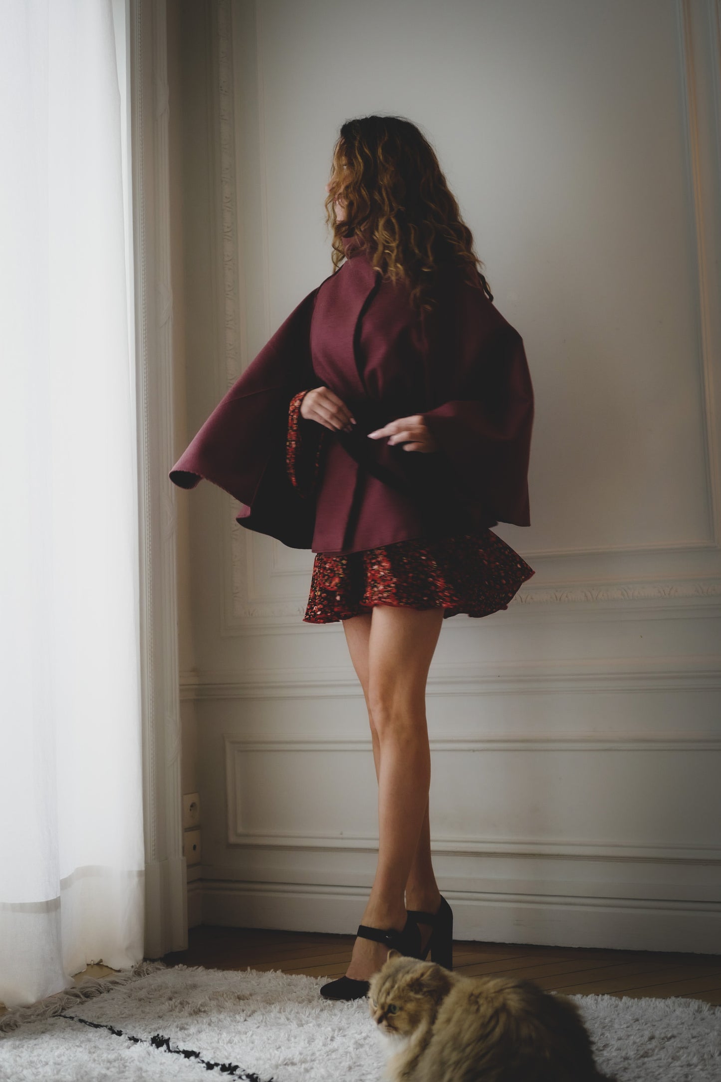 TRENDY CAPE | Coupe petite + grande