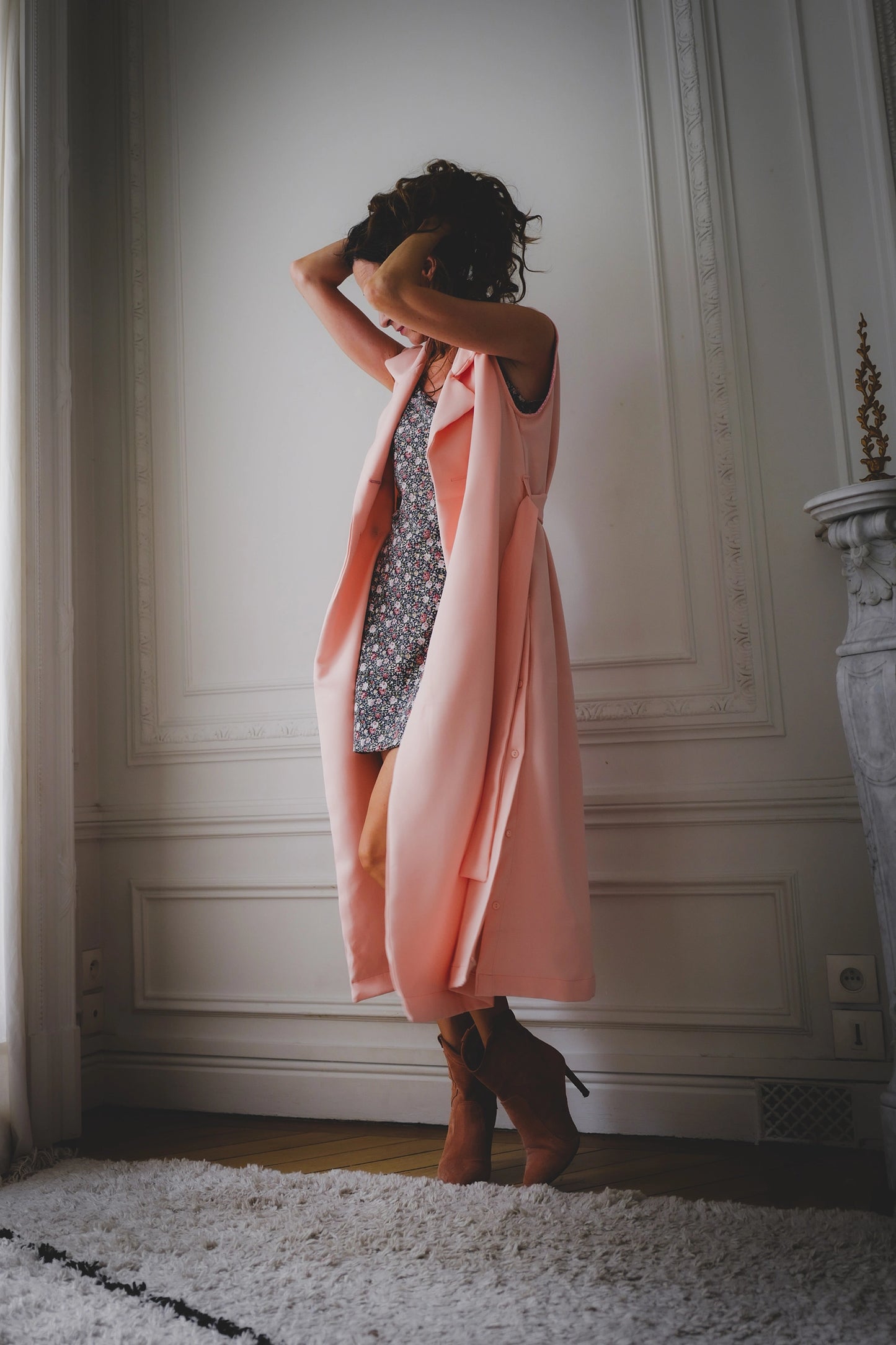 L'ADRESSE N°03 | Trench maxi sans manches