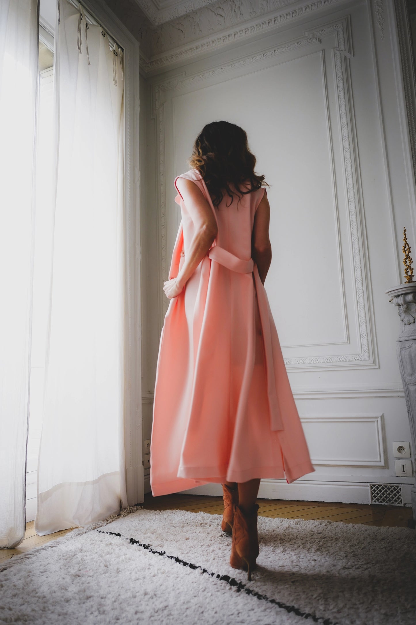 L'ADRESSE N°03 | Trench maxi sans manches