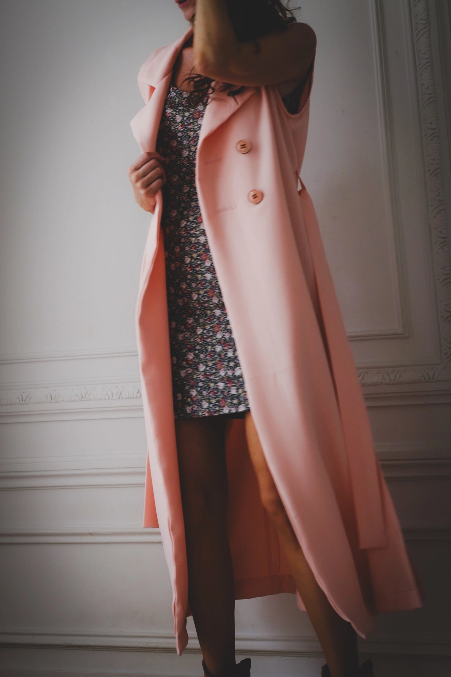 L'ADRESSE N°03 | Trench maxi sans manches