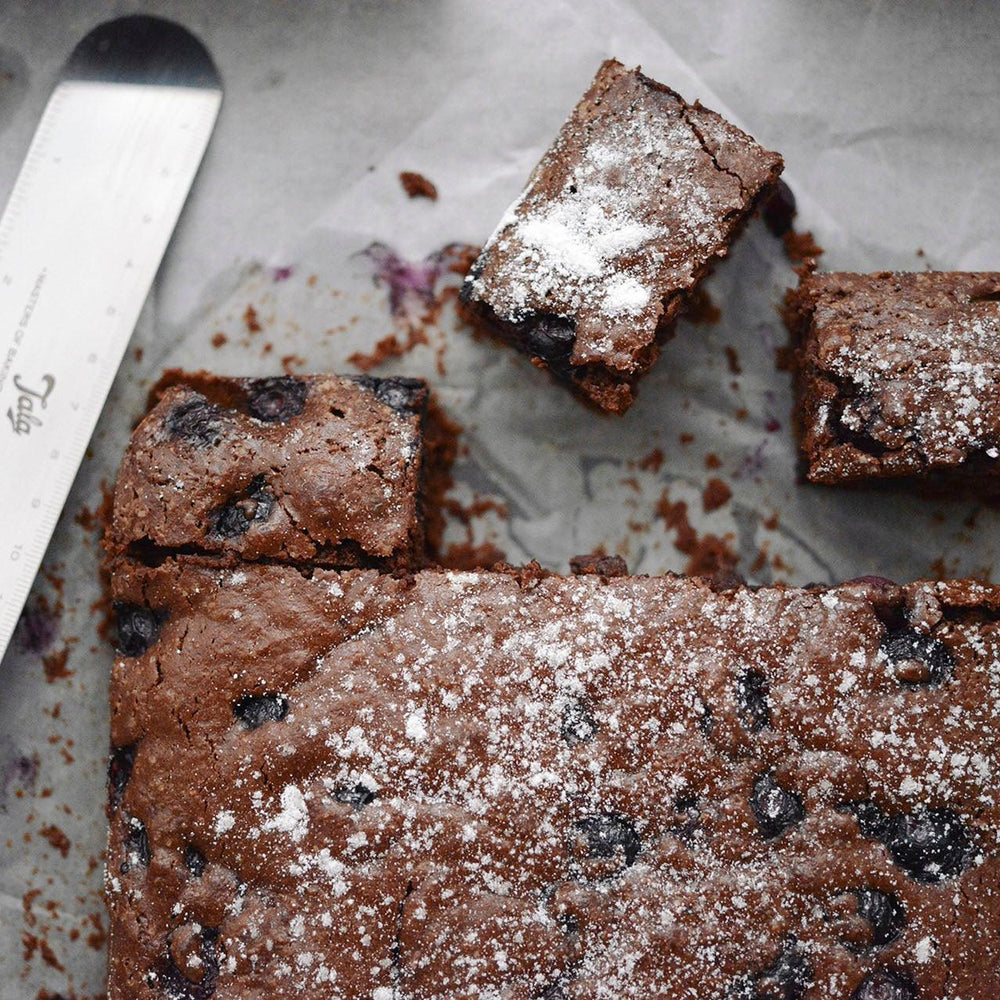 Brownie aux myrtilles - Vanessa Pouzet