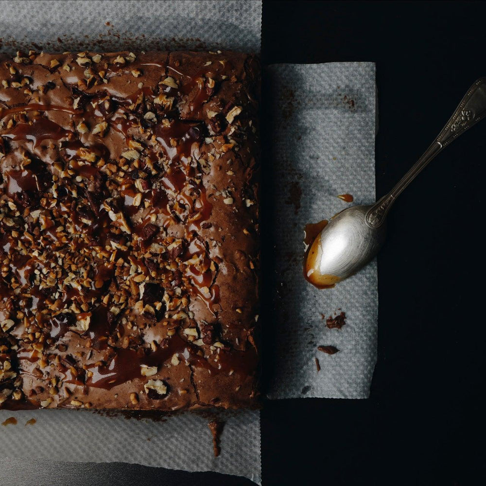 Brownie caramel au beurre salé