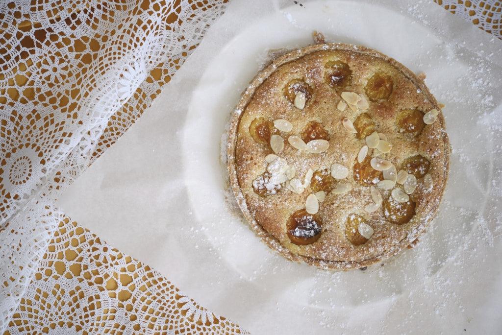 Tarte // Mirabelles à l'amande - Vanessa Pouzet