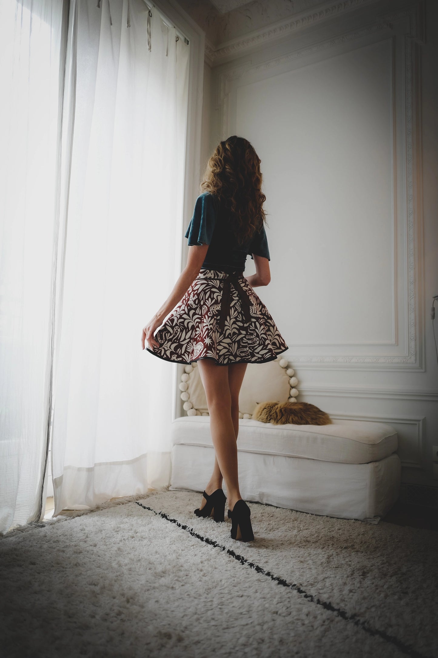 Jupe courte reversible clearance