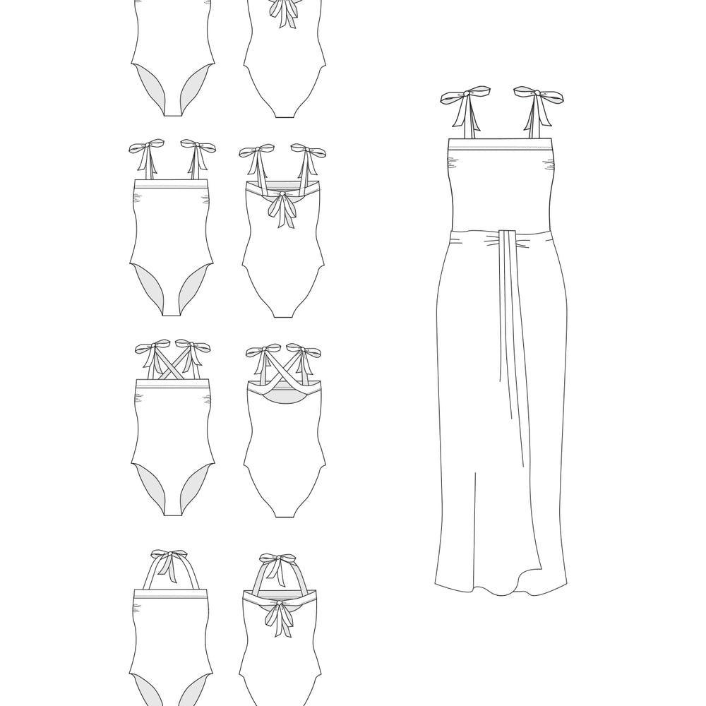 
                      
                        FRENCH RIVIERA | Maillot de bain + Paréo
                      
                    
