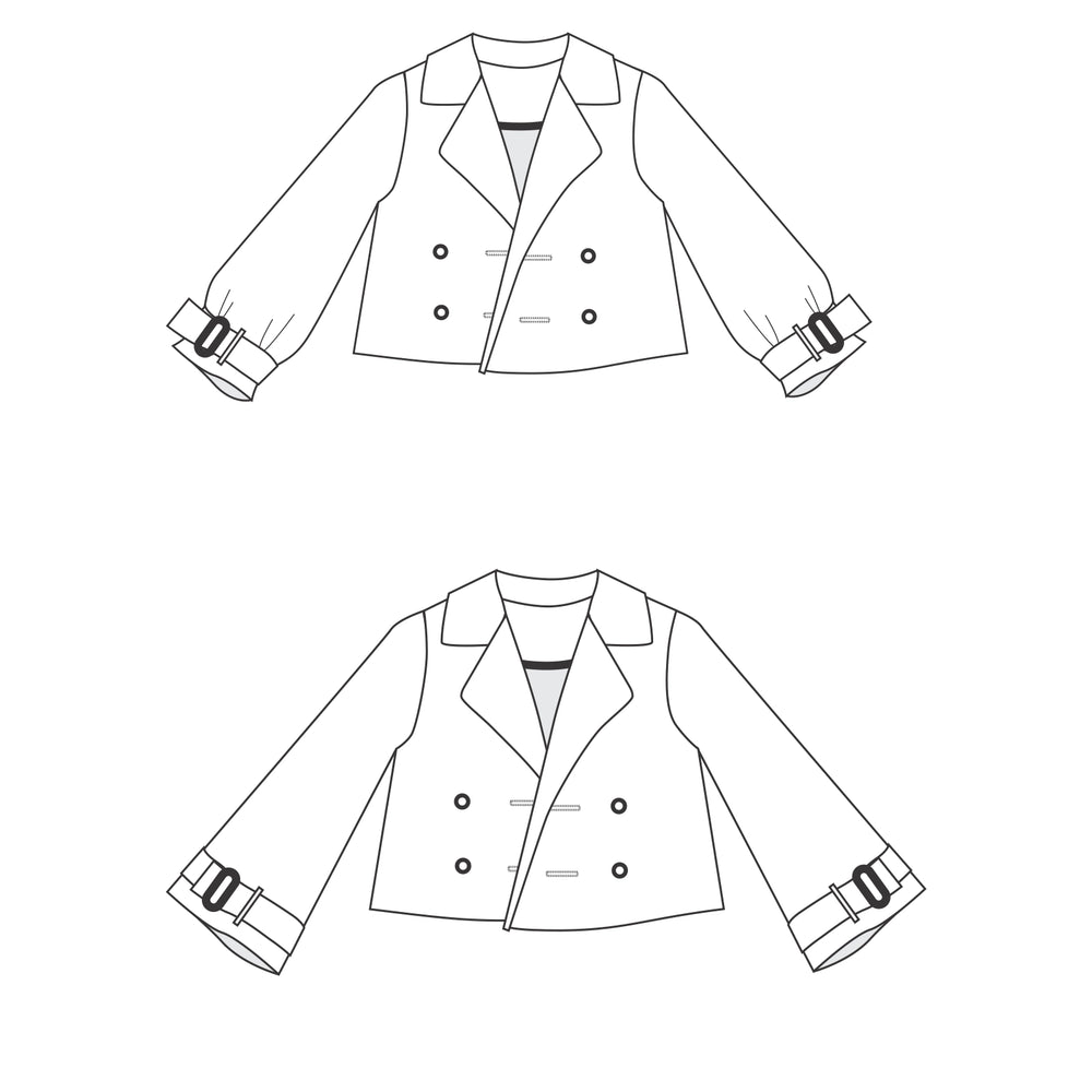 L'ADRESSE N°01 | Veste trapèze