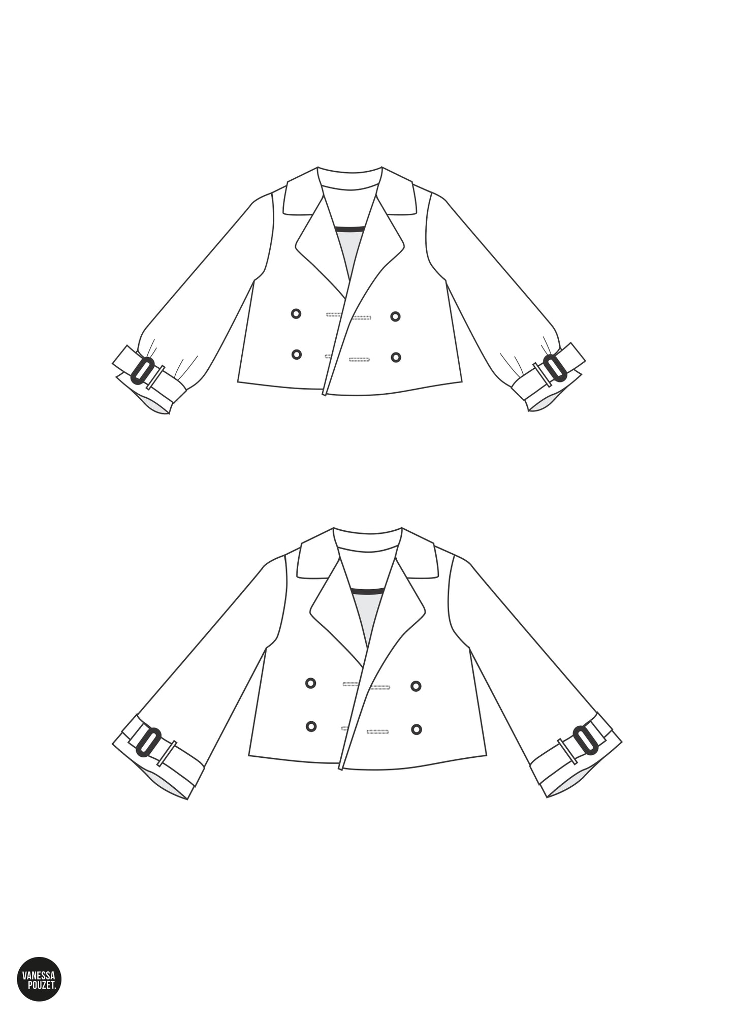 L'ADRESSE N°01 | Veste trapèze