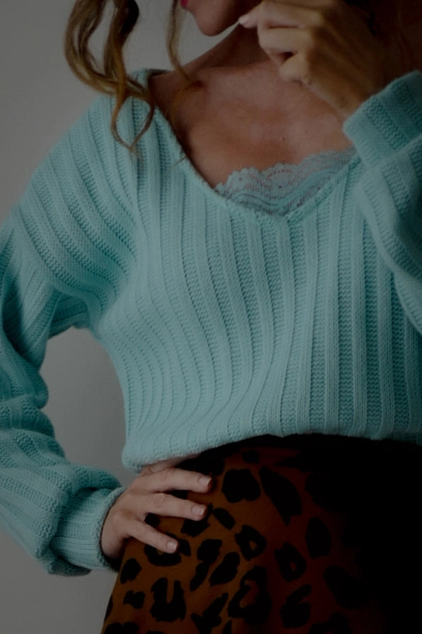 LE CÂLIN | Le pull recto verso très féminin