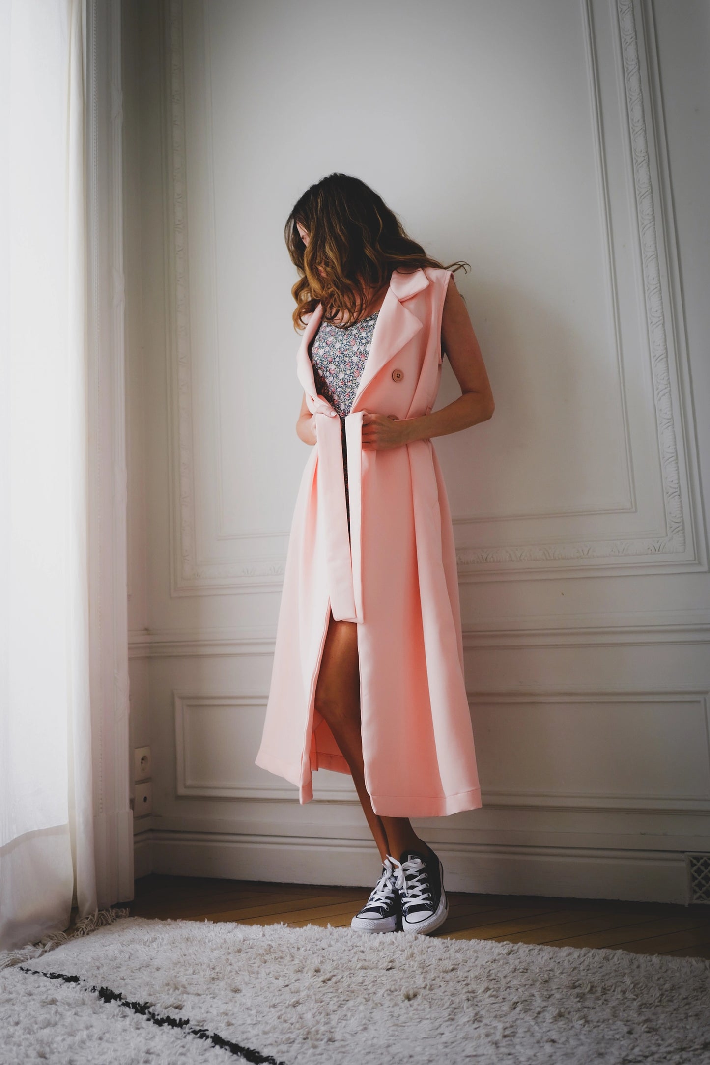 L'ADRESSE N°03 | Trench maxi sans manches