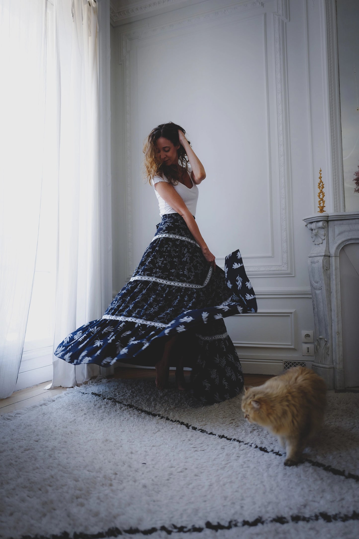 LA POÉTESSE | Jupe Mini + Midi + Maxi